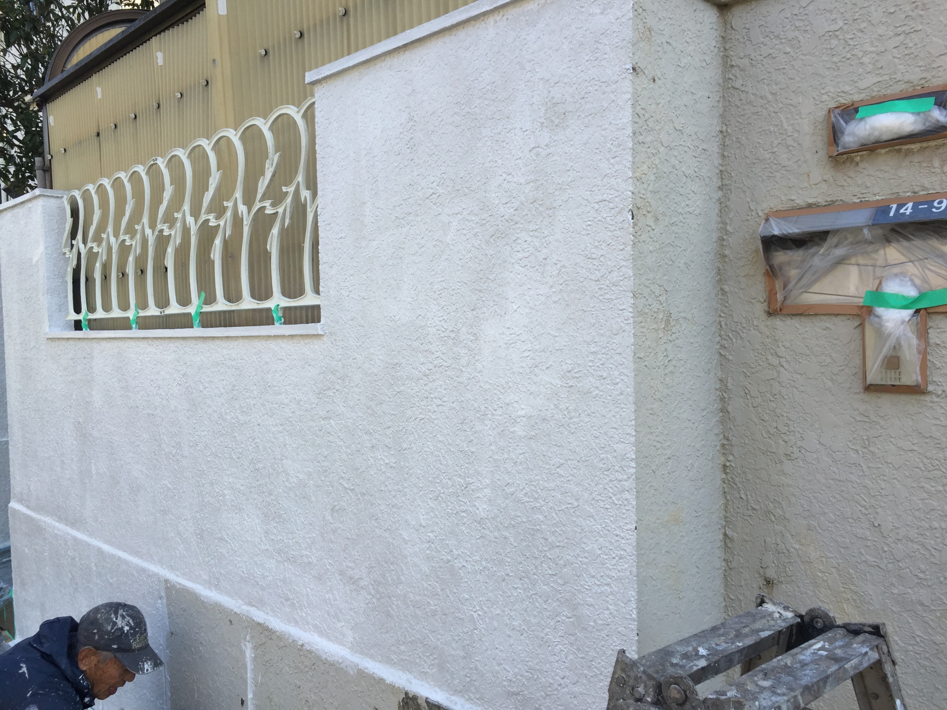 市川市国分 築33年 2回目のモルタル外壁塗装工事 千葉の外壁塗装 屋根リフォームならオリエンタルホームサービス